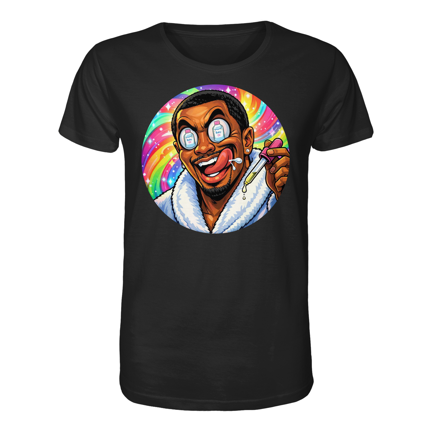 Funny Baby Oil T-Shirt - Organic Shirt