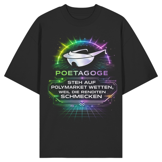 Poetagoge Polymarket Merch - Organic Oversize Shirt