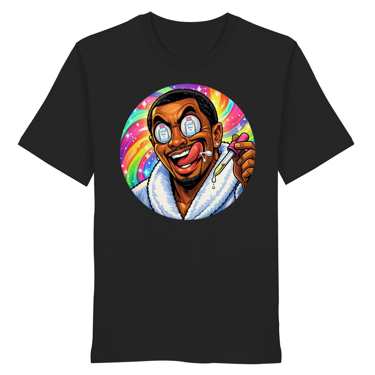 Funny Baby Oil T-Shirt - Organic Shirt