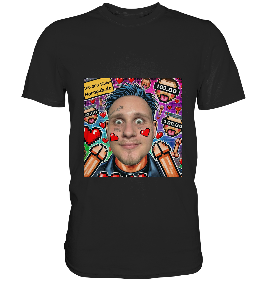 100.000 Bilder - Premium Shirt