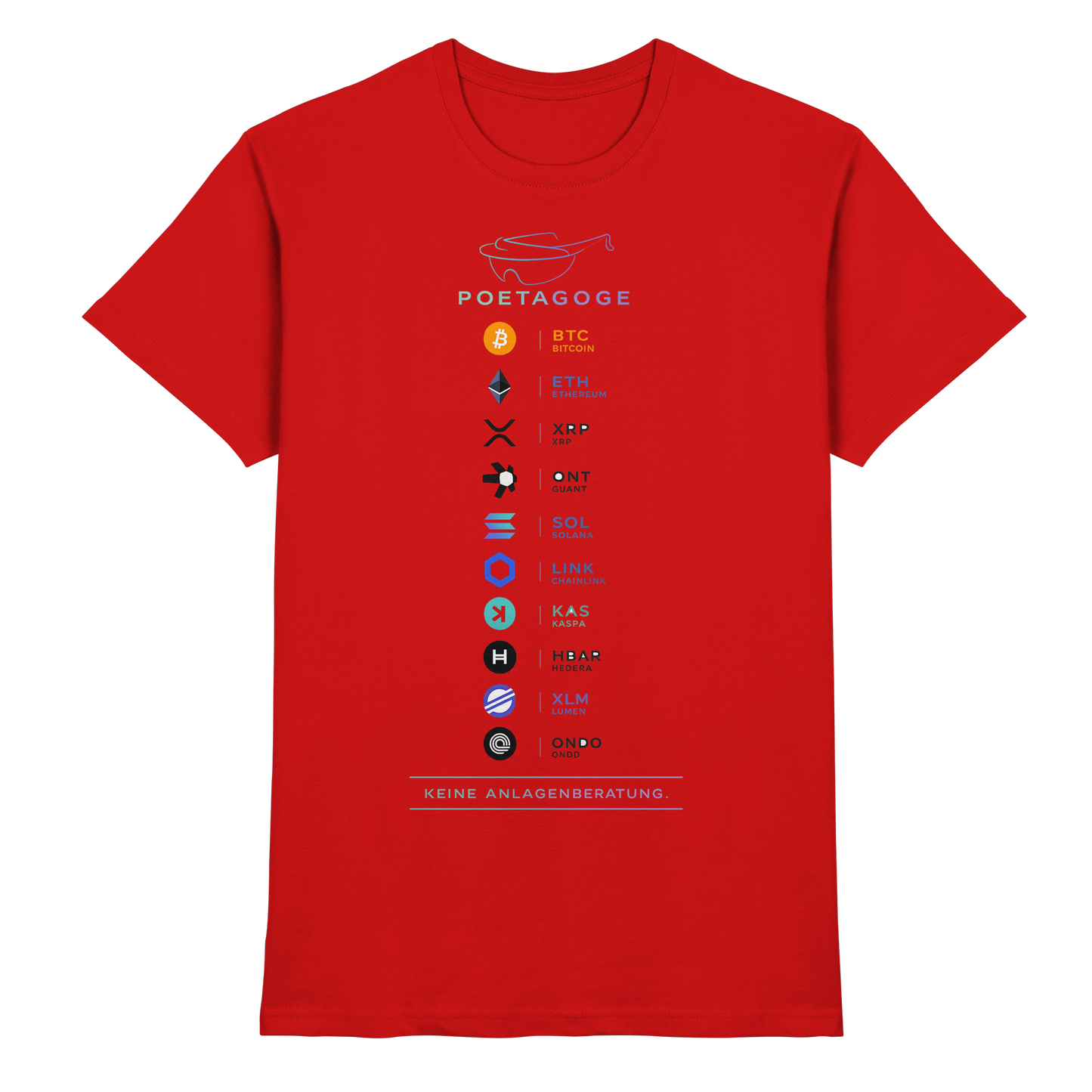 Keine Anlageberatung - Premium Shirt