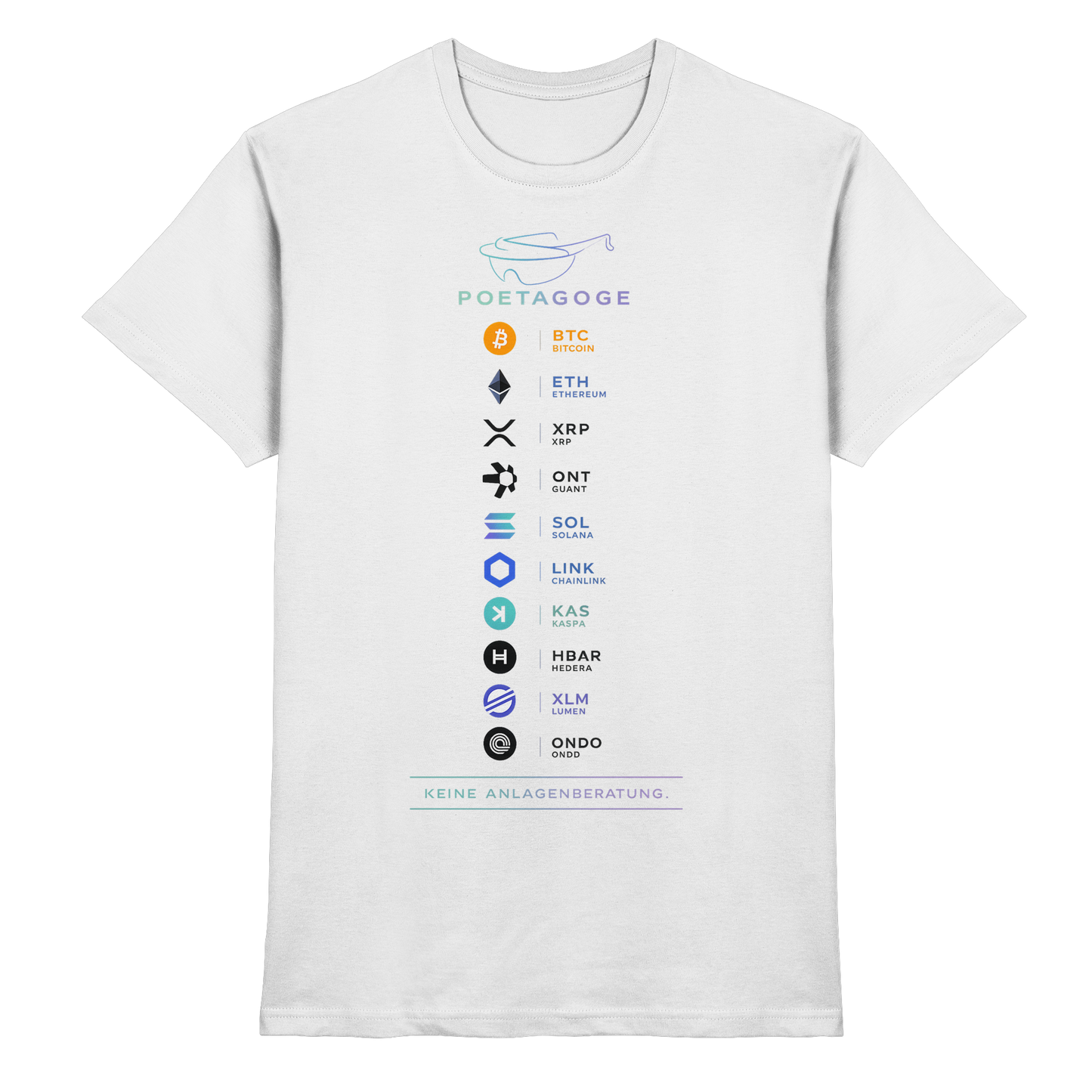 Keine Anlageberatung - Premium Shirt